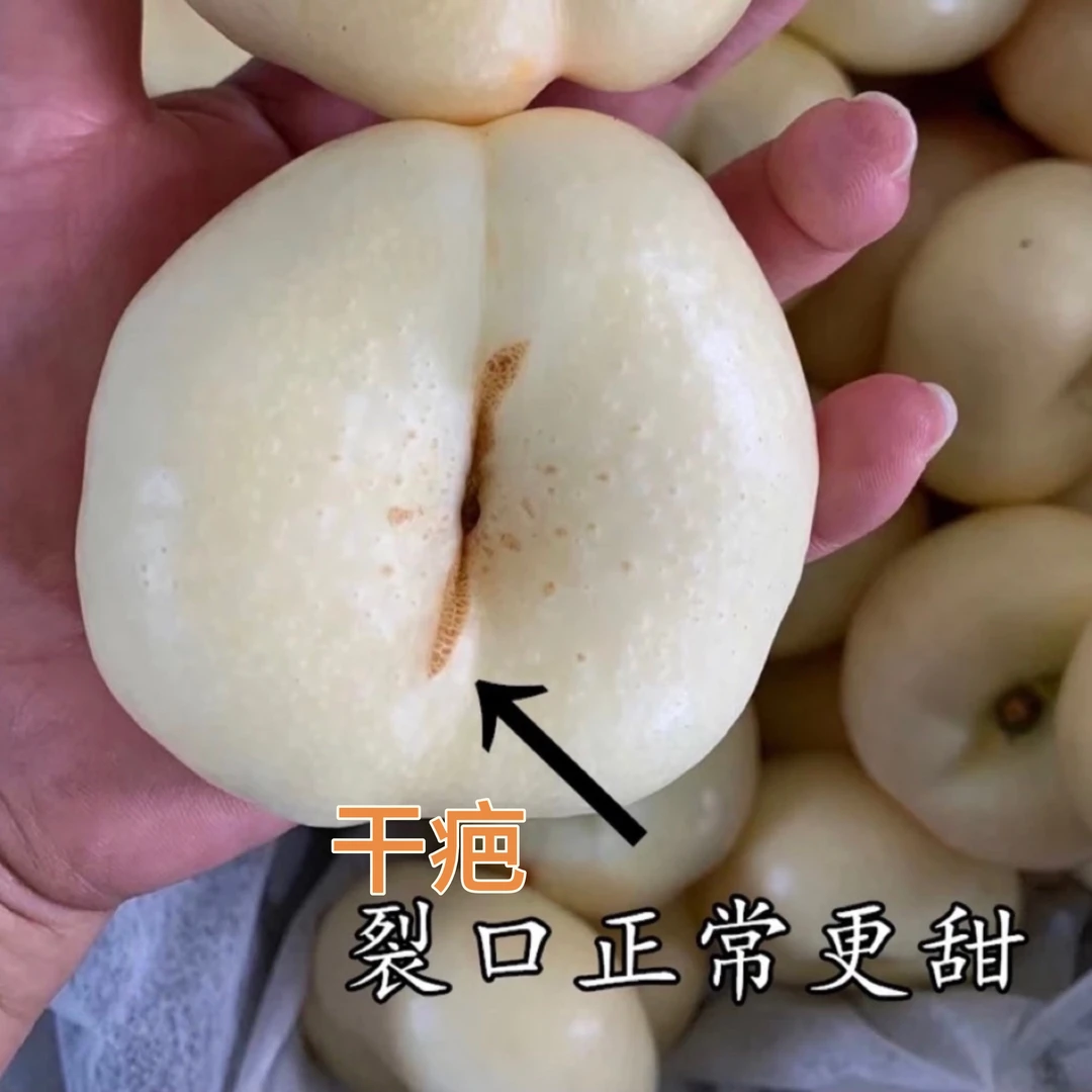 【京东】山东蒙阴奶油蟠桃清甜口 净重4斤 （放软更好吃）