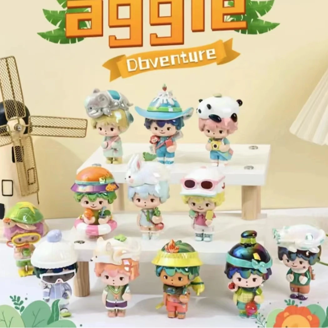 【拆盒】正版-Aggie Adventure 阿吉旅行日记系列盲盒
