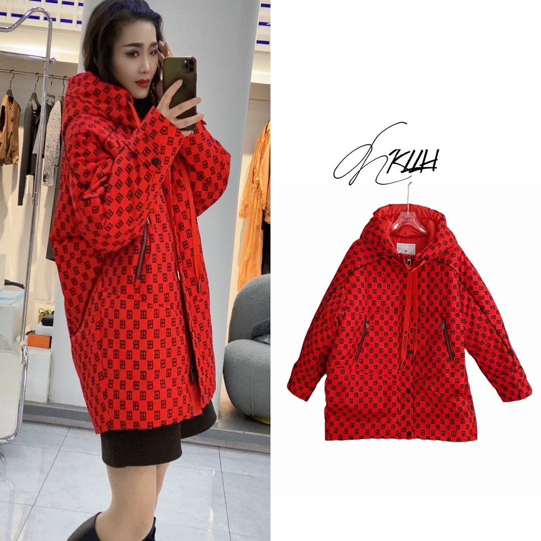 连帽派克羽绒服防风面包工装风鹅绒4DA28872E