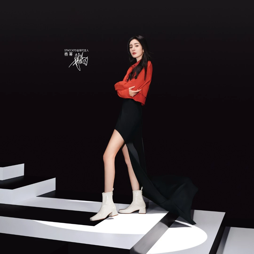 【杨幂同款】思加图冬季新款牛仔踢踏雅丹风奶油鞋牛仔靴ERI01DZ3