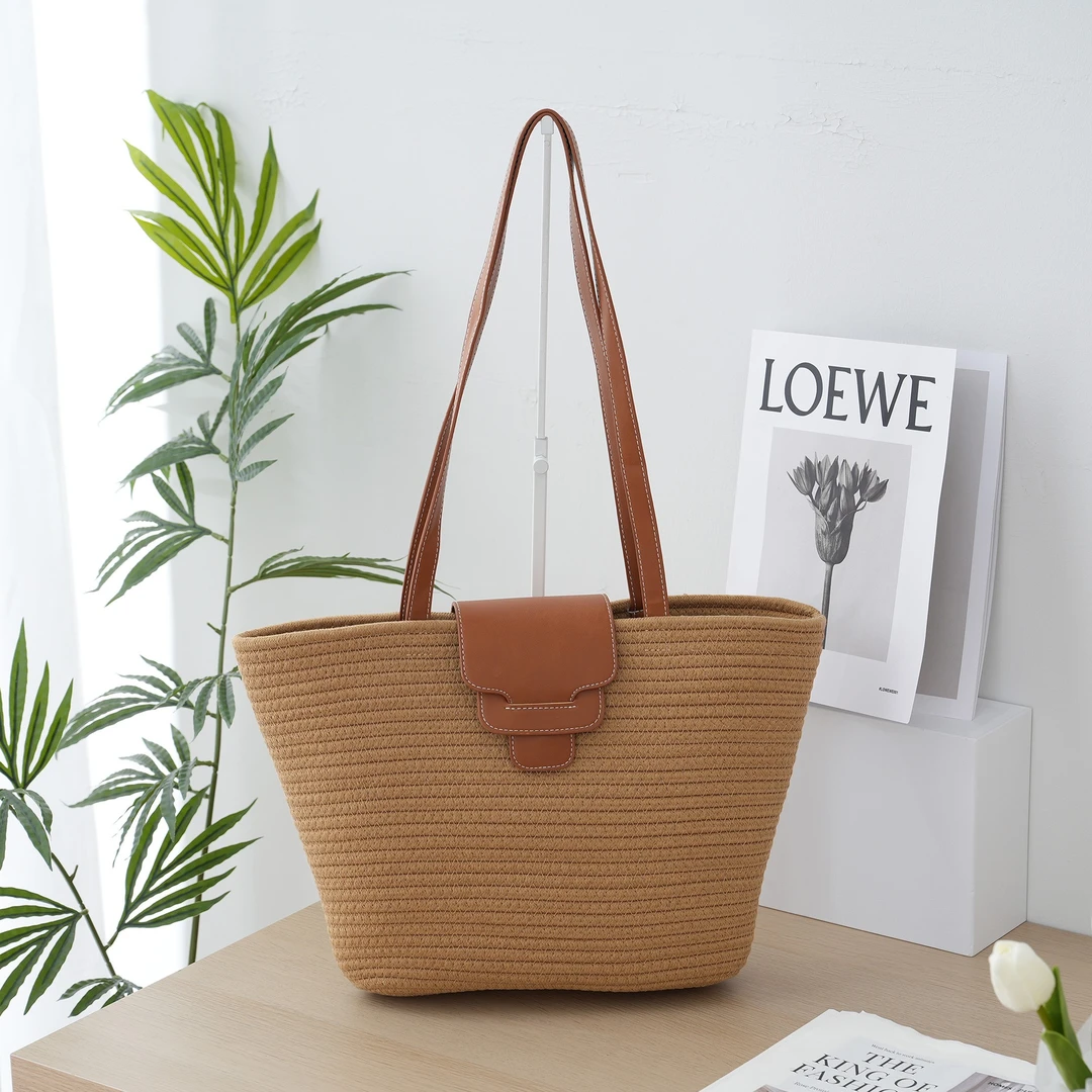 Bata时尚女士编织手提包24911CW4