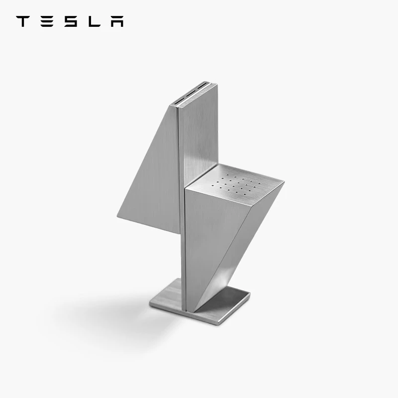 TESLA/特斯拉特斯拉椒盐瓶套组 不锈钢 露营好物 创意椒盐瓶
