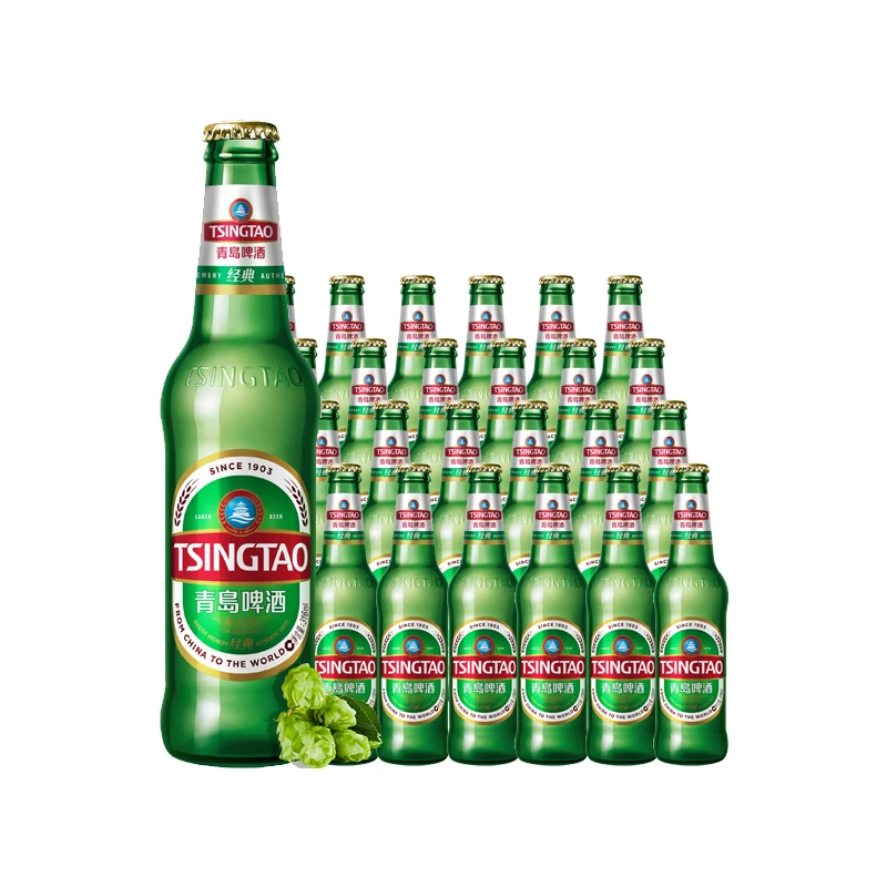 【26年2月到期】青岛啤酒经典316ml*24瓶 经典小瓶
