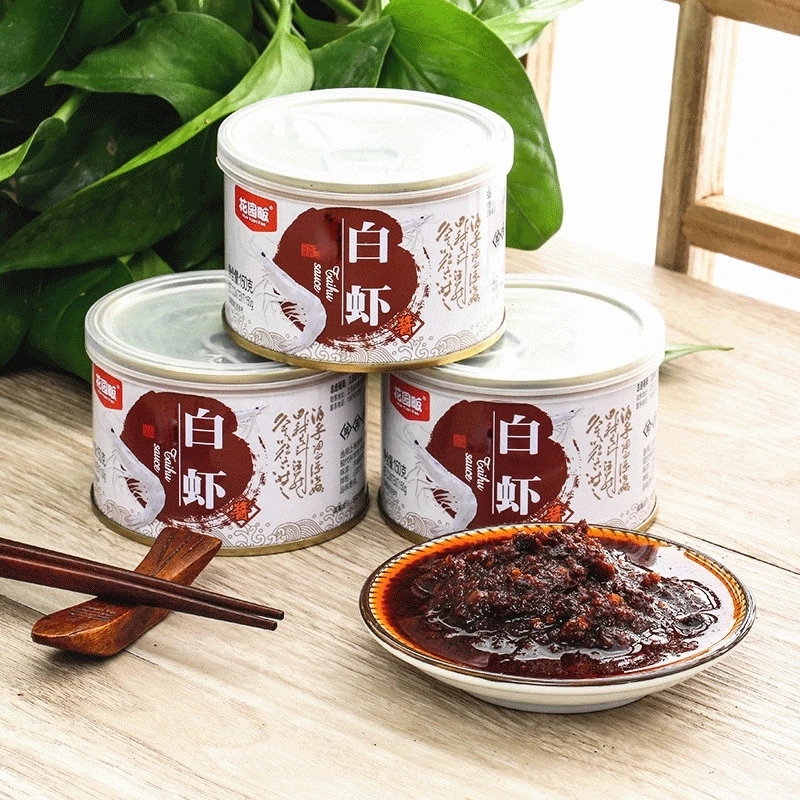 花园畈虾酱酱宝白虾酱150g*3罐拌面酱拌饭酱香辣酱