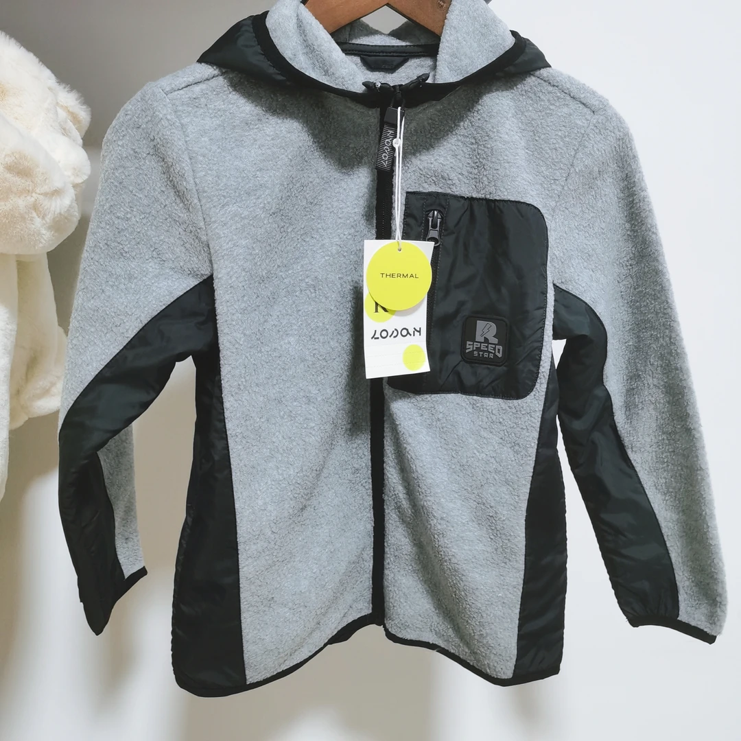 儿童男童摇粒绒外套上衣休闲运动春款