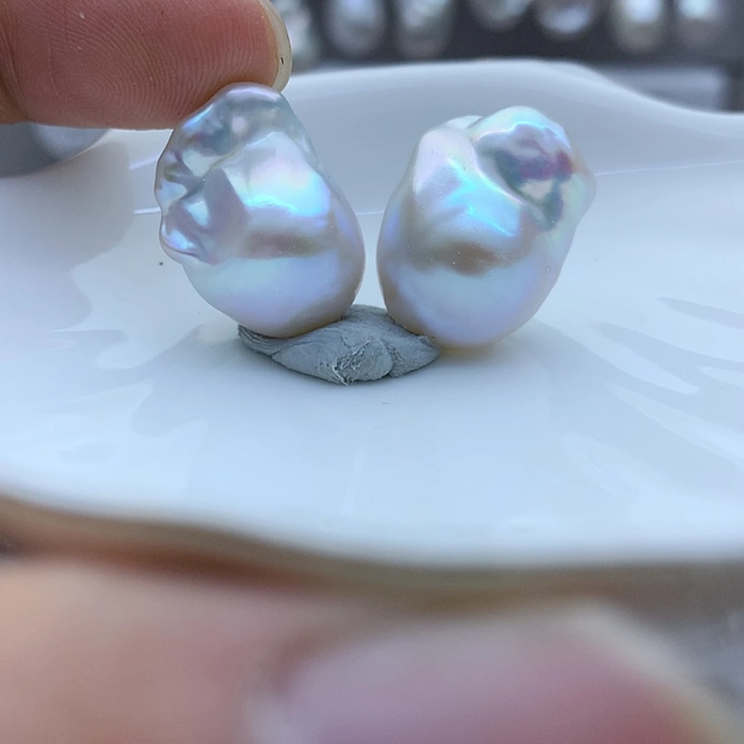 【闪购商品】淡水珍珠耳饰银S925镶嵌余****?