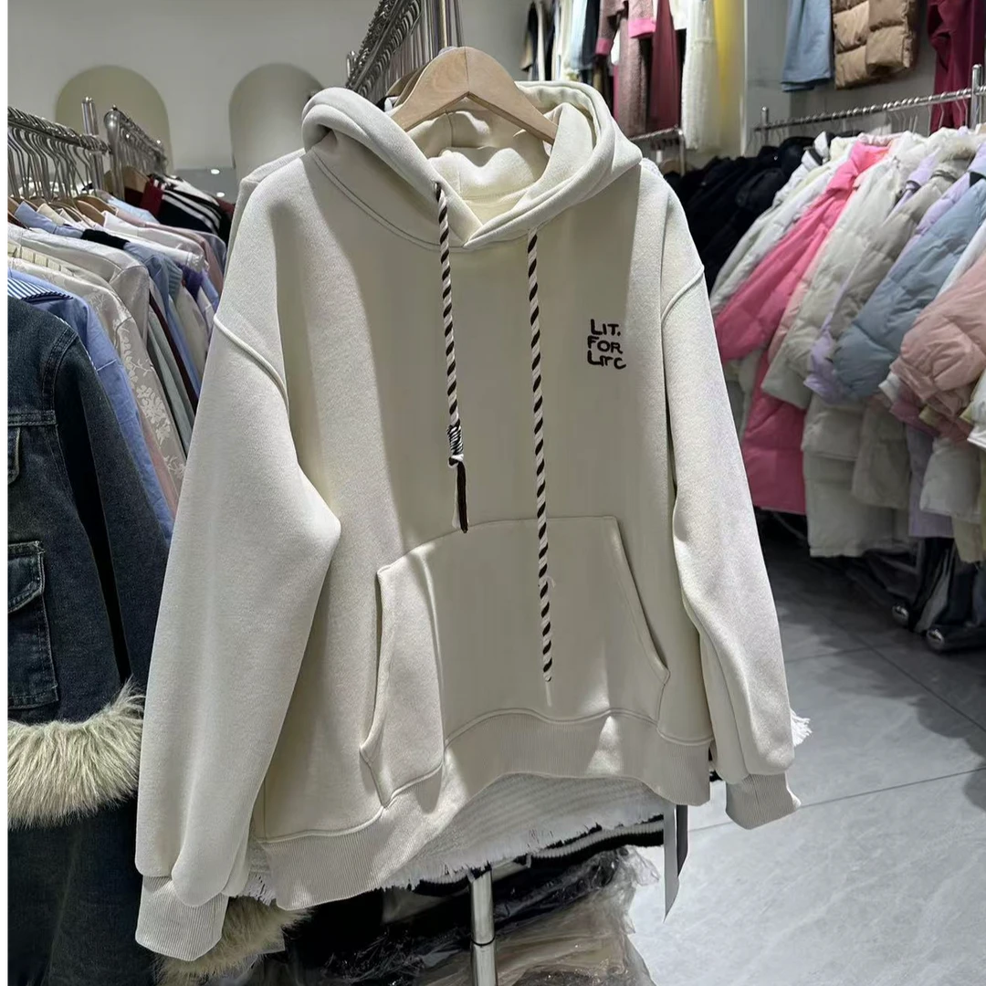 加绒卫衣 休闲百搭