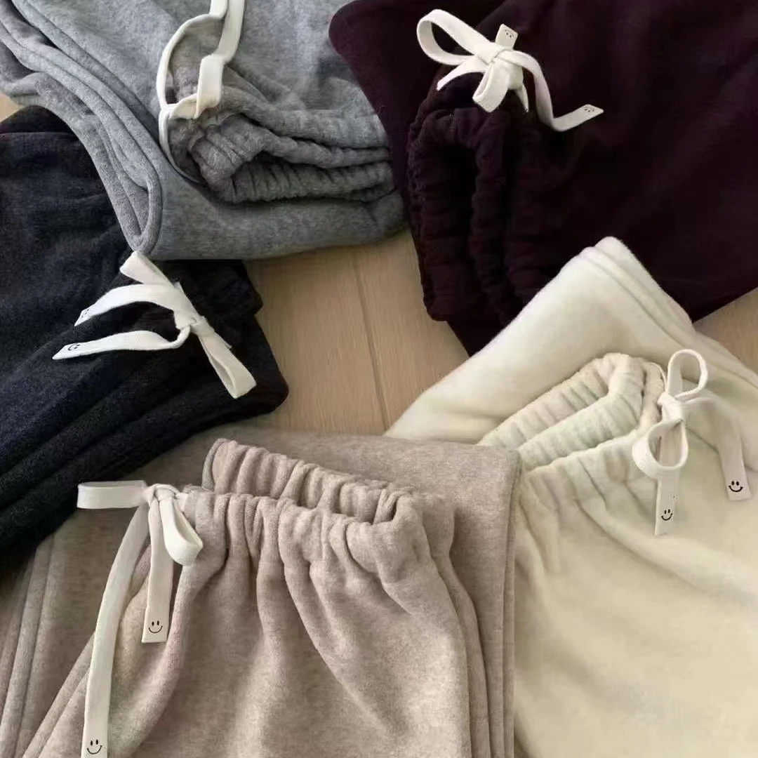 休闲裤百搭宽松加厚