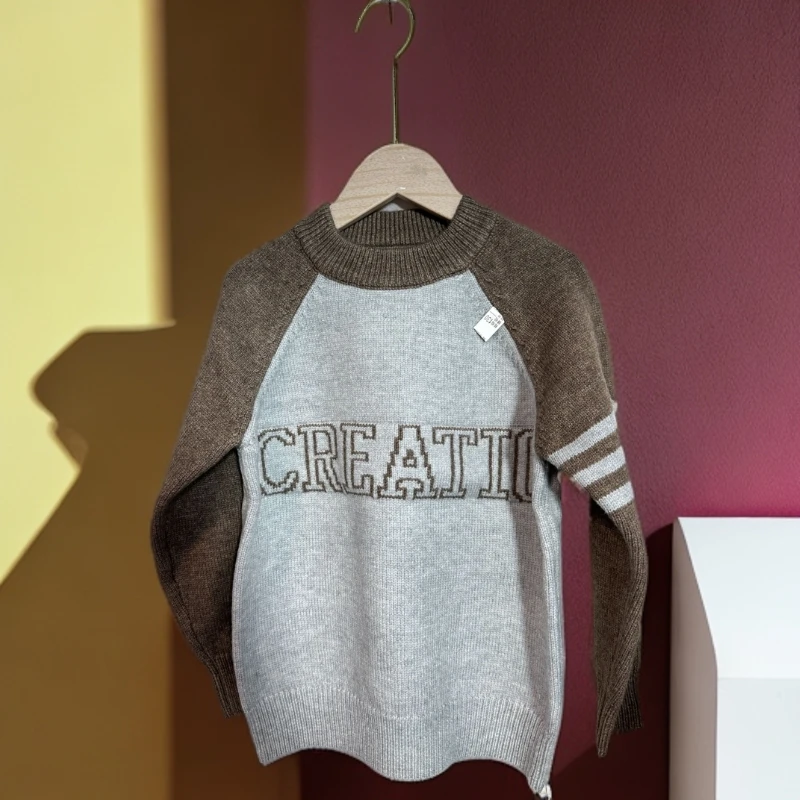 儿童时尚新款毛衣7-12岁