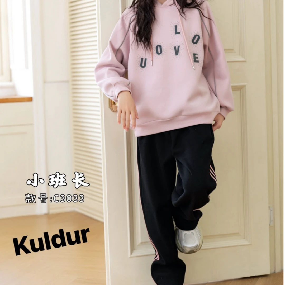 韩版女童时尚潮流两件套