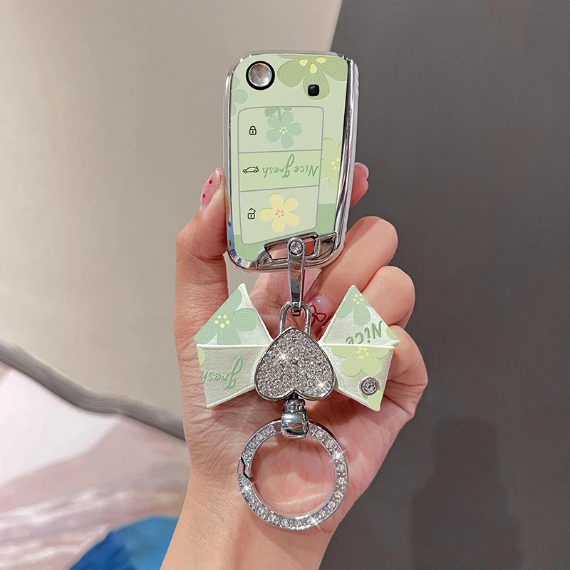 大众钥匙套速腾迈腾宝来朗逸途观车polo探岳cc高尔夫探歌扣凌渡女