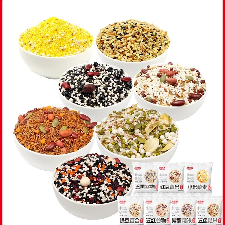 七日粥五谷杂粮粥五色膳食早餐粥营养粗粮八宝粥软糯粥100g*10