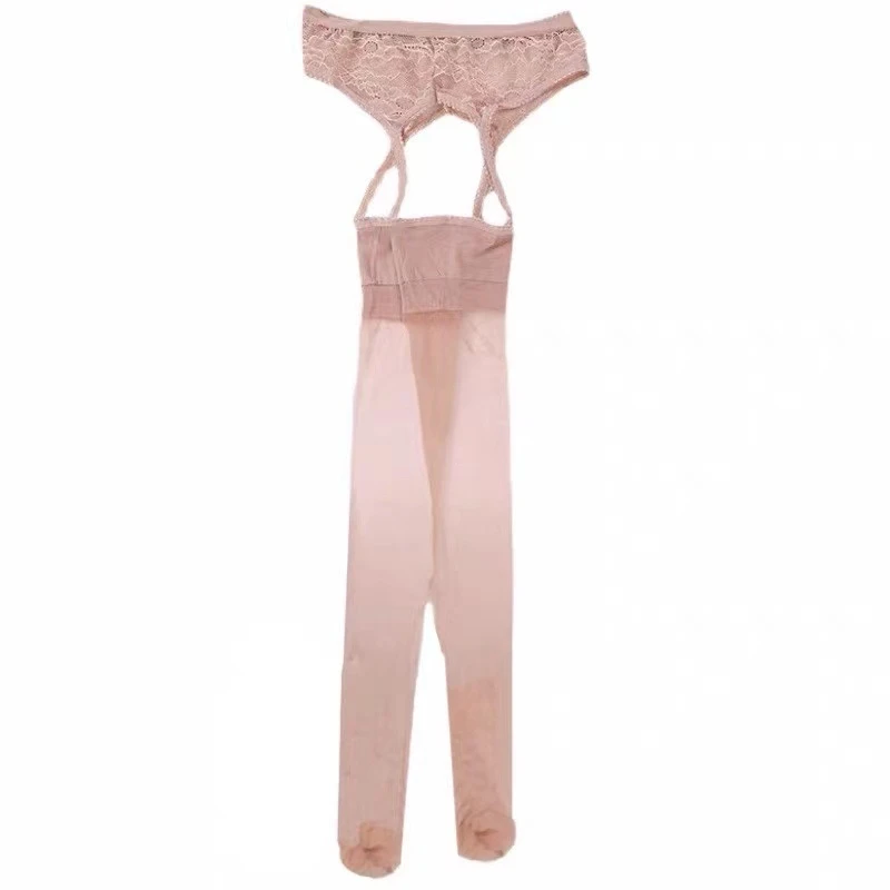 8D马油912针油亮一体丝袜油光长筒袜女性感薄款防勾吊带袜