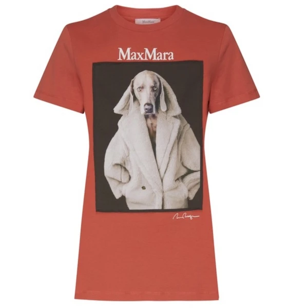 全新未使用  【国现 专柜价3100元】女士经典魏玛猎犬T恤Valido 007