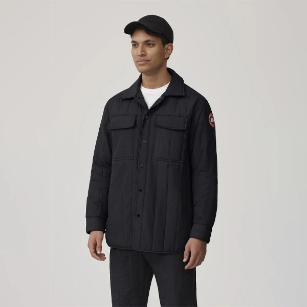 【预售 】Canada Goose男士绗缝衬衫夹克 6845M 61
