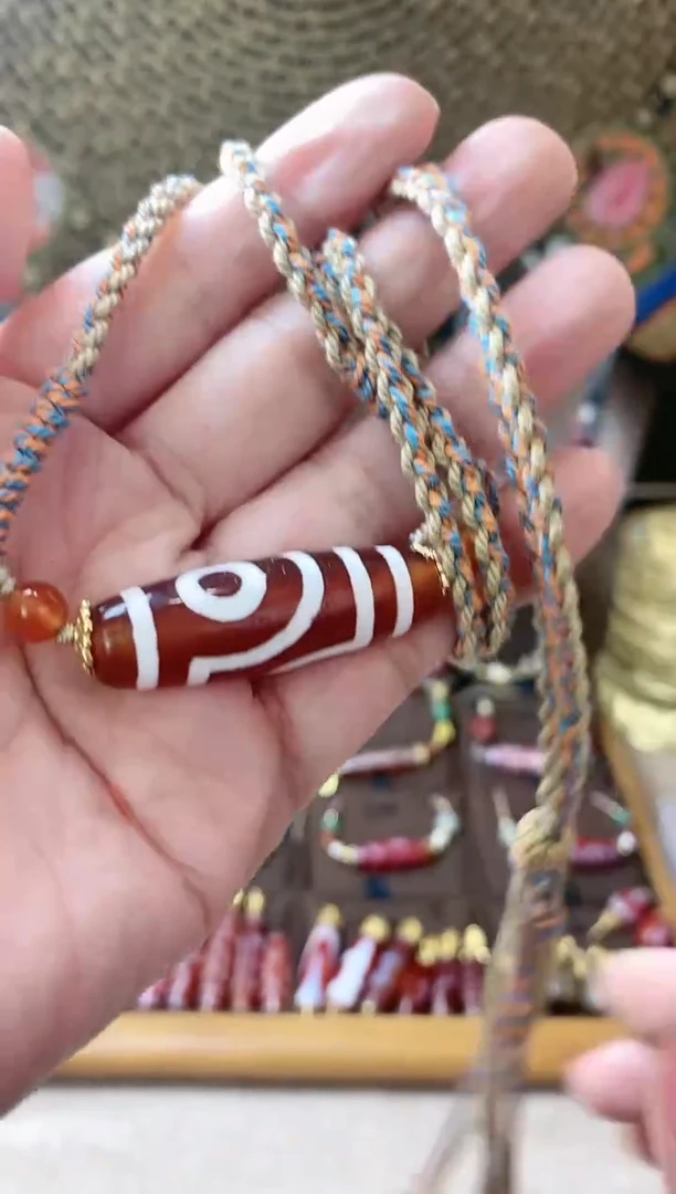 【闪购商品】玛瑙/玉髓吊坠未镶嵌二眼吊坠