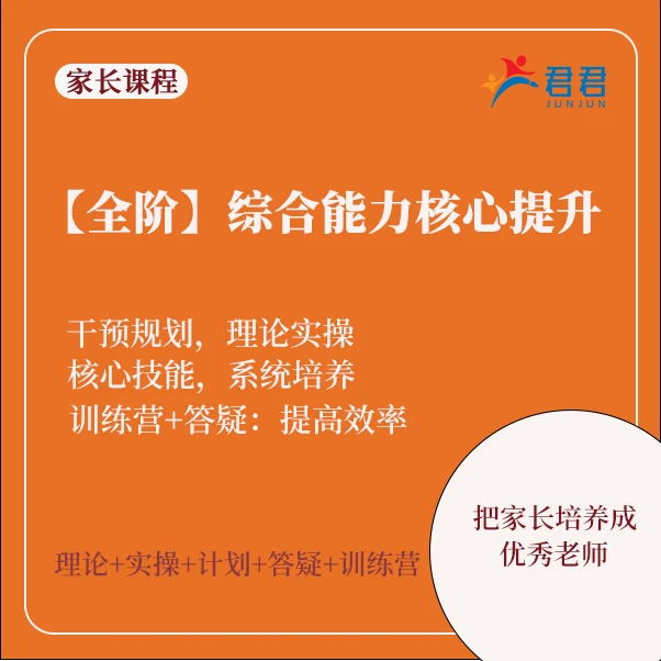 【全阶核心】综合能力提升