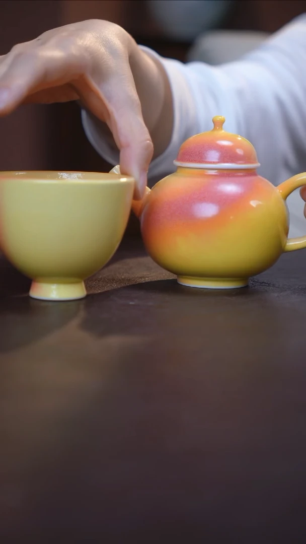 【闪购商品】杯景德镇陶瓷杯碗柴烧多人