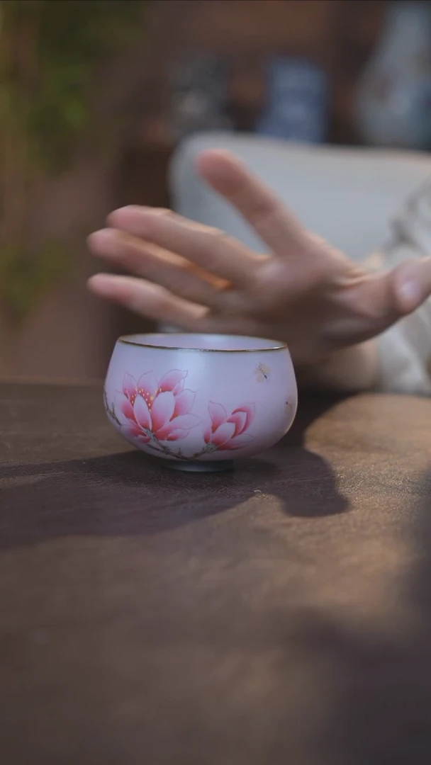 【闪购商品】杯景德镇陶瓷杯碗柴烧多人