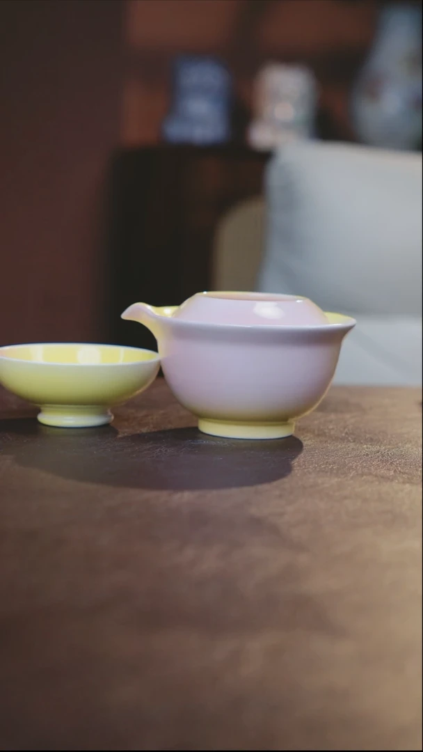 【闪购商品】杯景德镇陶瓷杯碗柴烧多人
