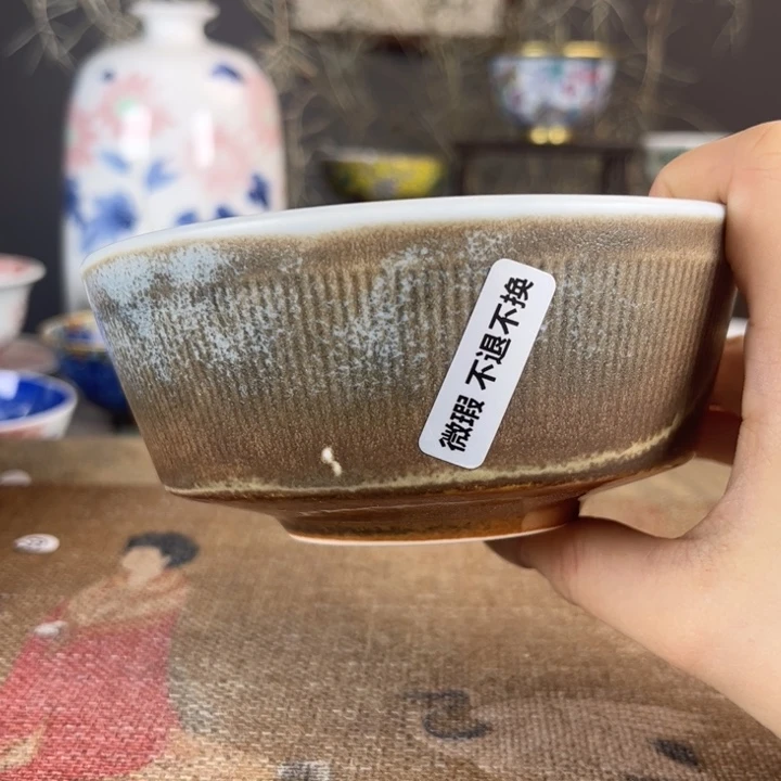 摆件景德镇陶瓷茶杯多人