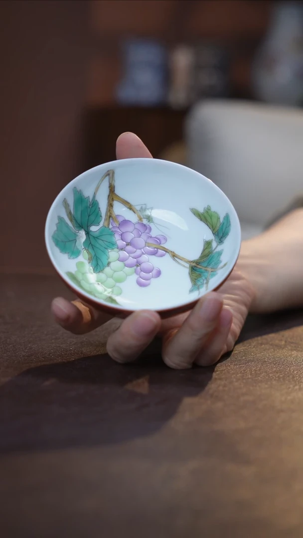 【闪购商品】杯景德镇陶瓷杯碗柴烧多人
