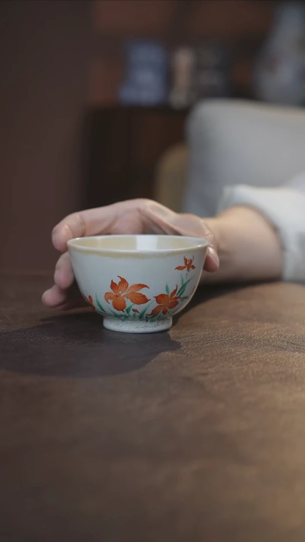 【闪购商品】杯景德镇陶瓷杯碗柴烧多人