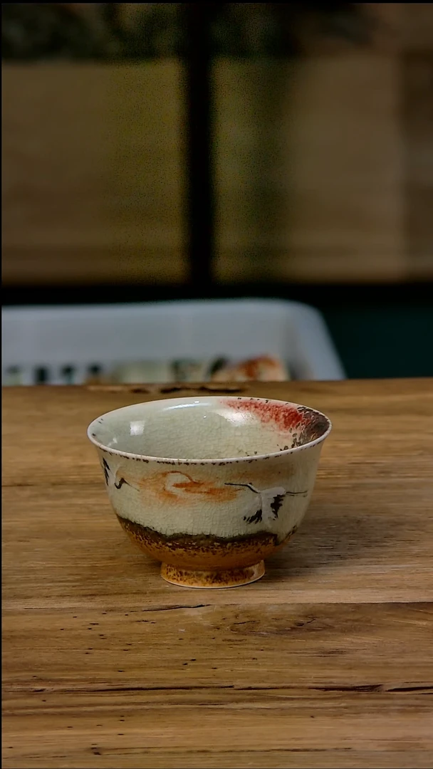 【闪购商品】杯景德镇陶瓷杯碗柴烧多人