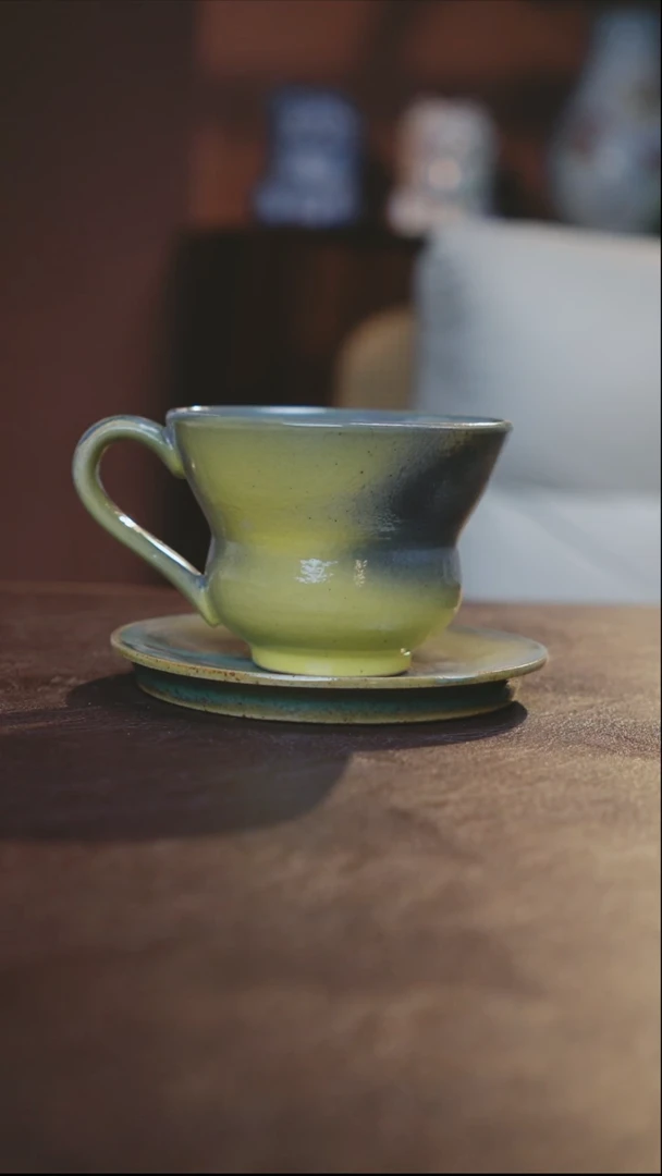 【闪购商品】杯景德镇陶瓷杯碗柴烧多人