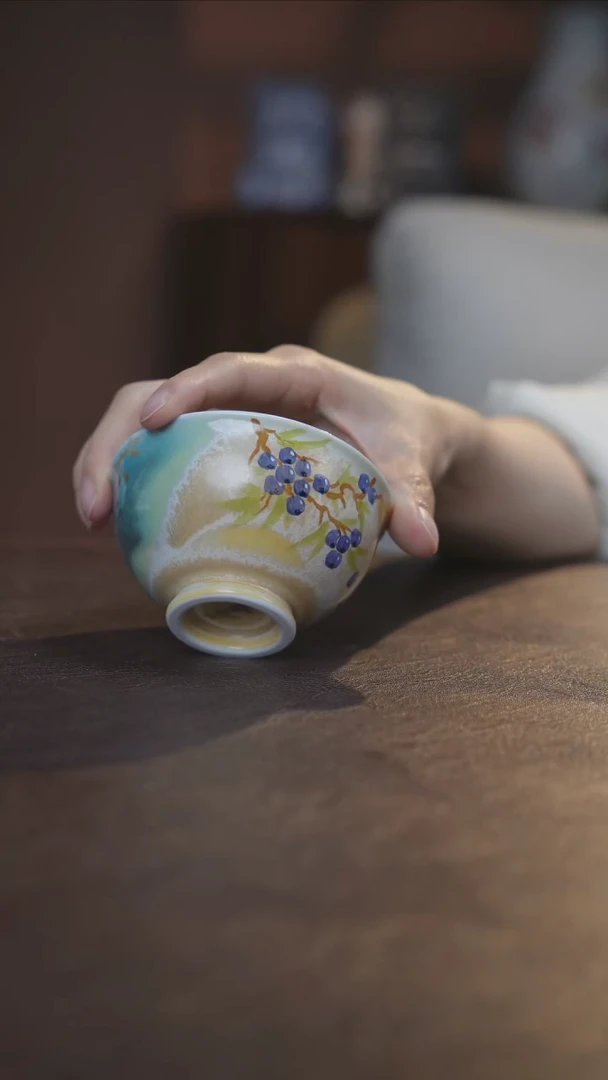 【闪购商品】杯景德镇陶瓷杯碗柴烧多人