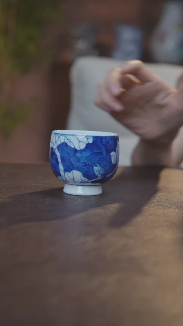 【闪购商品】杯景德镇陶瓷杯碗柴烧多人