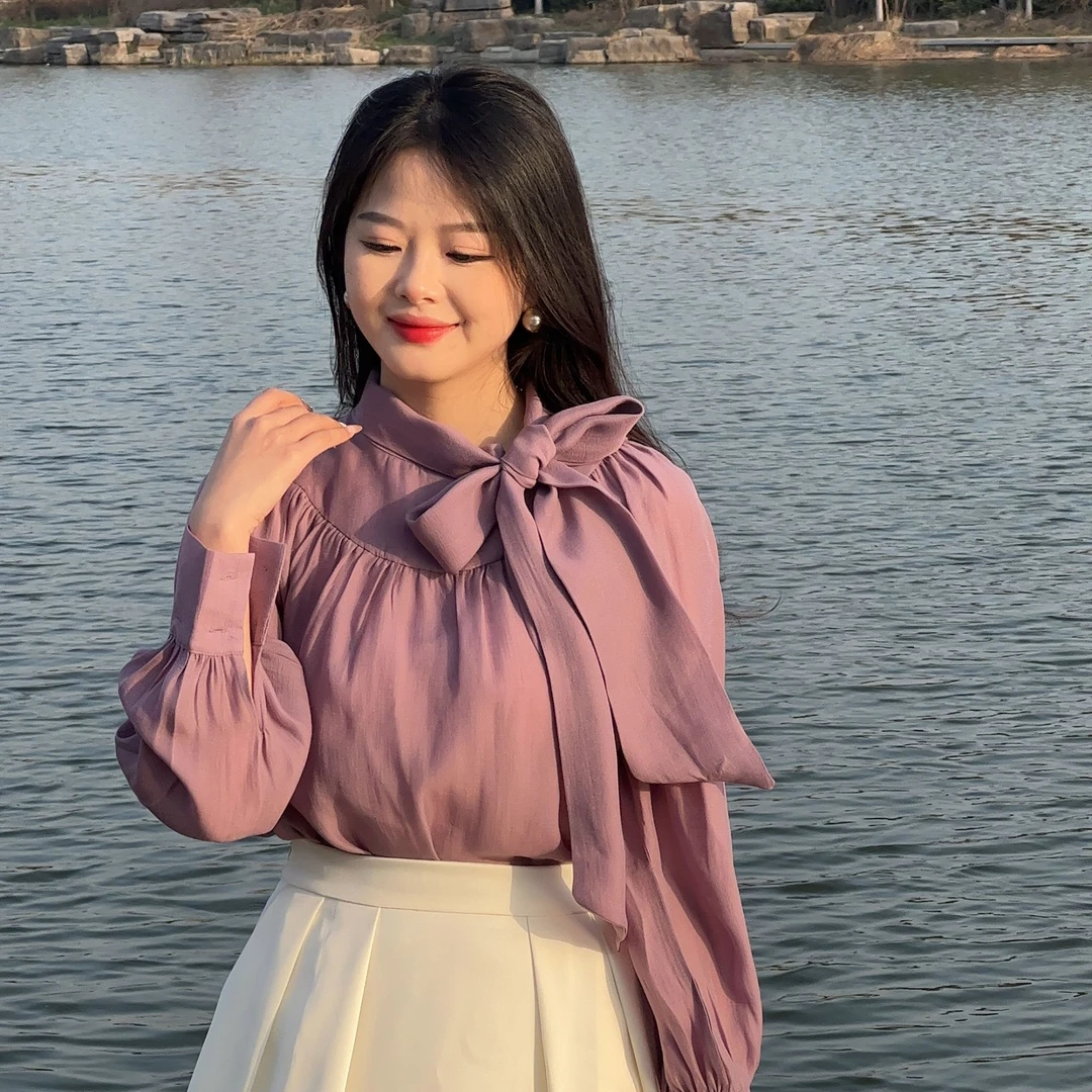 2024春夏季新款小众设计感温柔风森系超仙仙女裙上衣