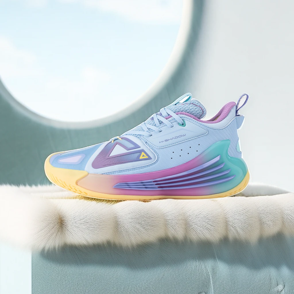 匹克男鞋猎影外场耐磨篮球鞋夏季潮流时尚橡胶运动鞋减震跑步网面