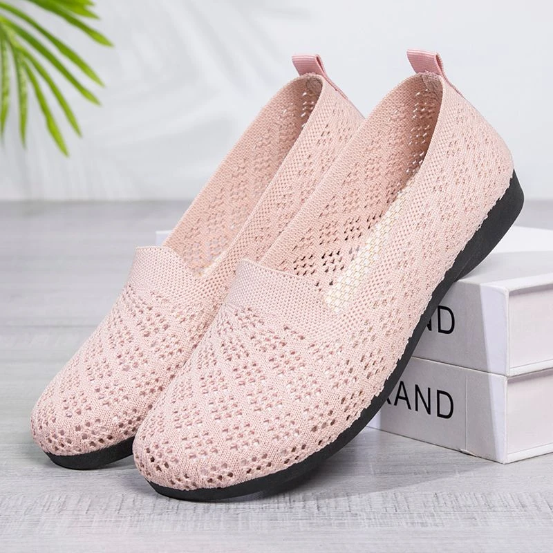 老北京布鞋女夏季软底妈妈鞋薄款网面透气老太太鞋中老年人布鞋