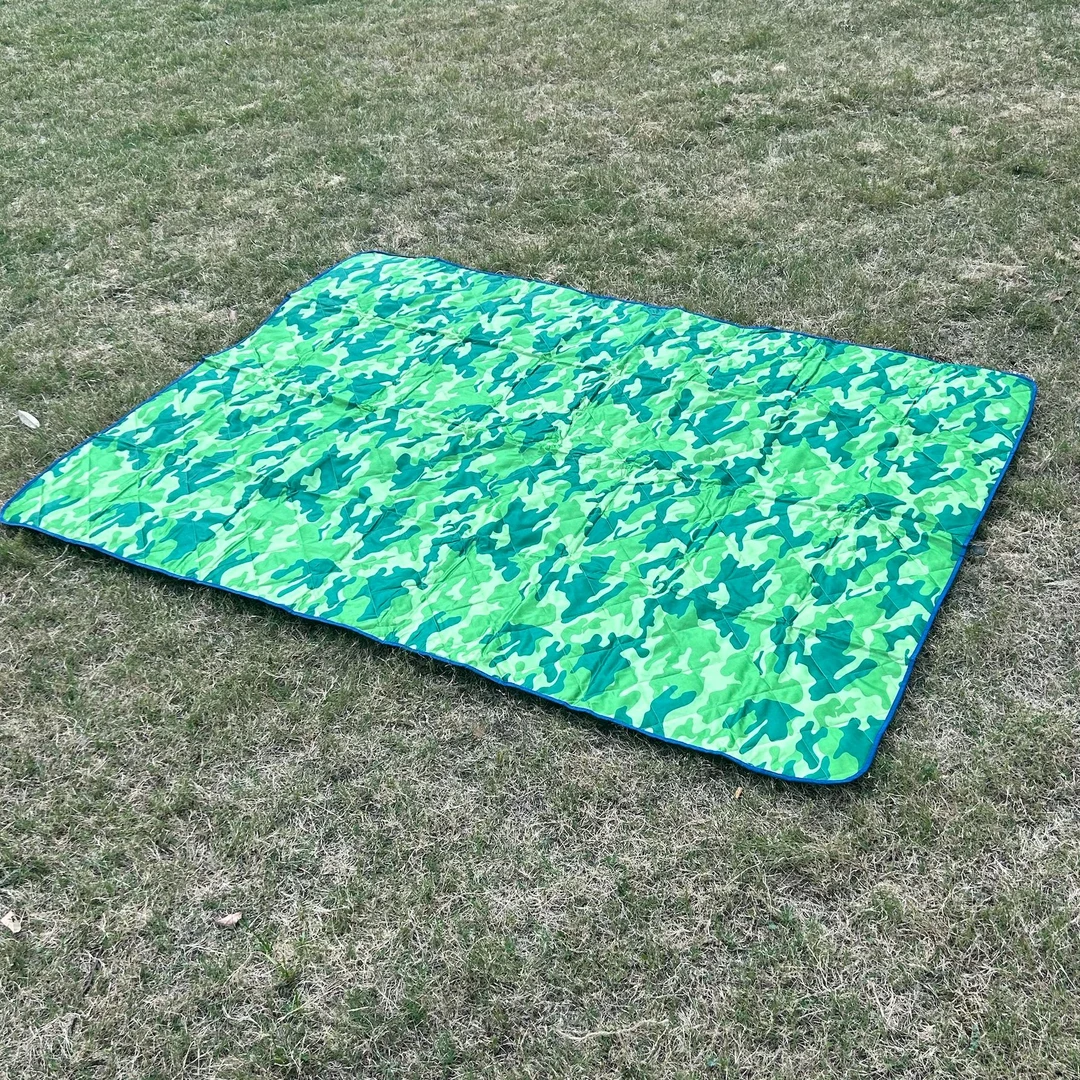 原始人野餐垫防潮垫加厚户外露营帐篷地垫野营草坪防水便携沙滩垫