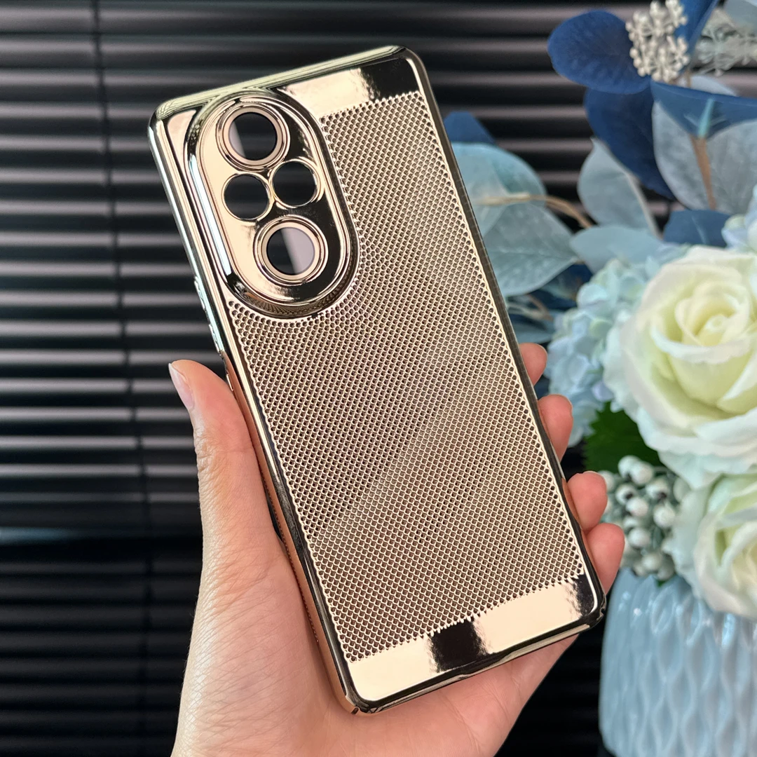 适用于 荣耀200 Pro 【超薄电镀+全包镜头护镜】高档散热透气壳