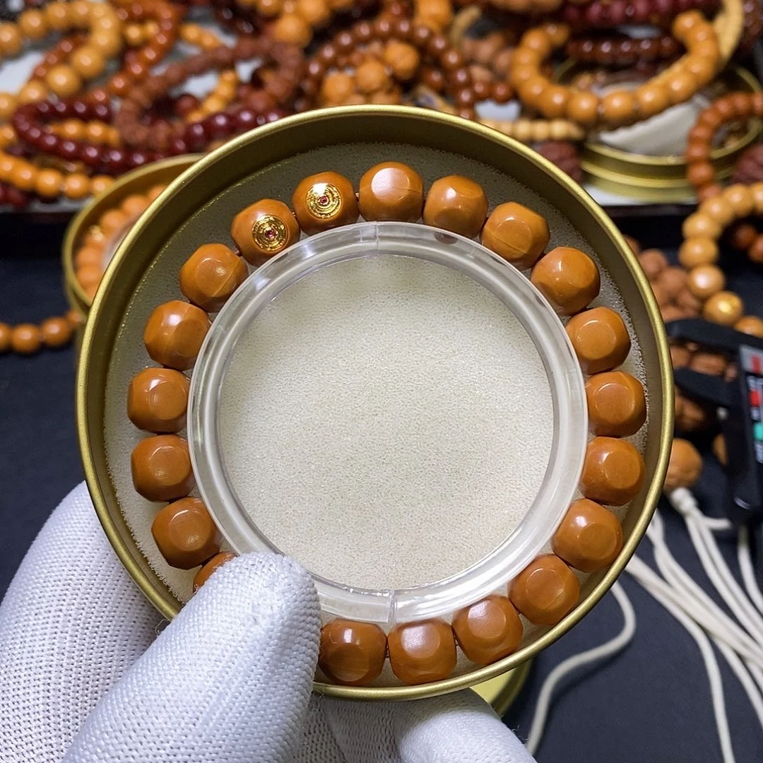 猴头核桃手串全品9-10左右双标六方55号