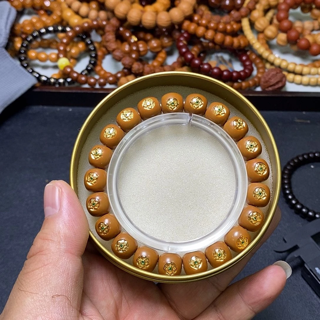 猴头核桃手串满标福利黑点老型61号