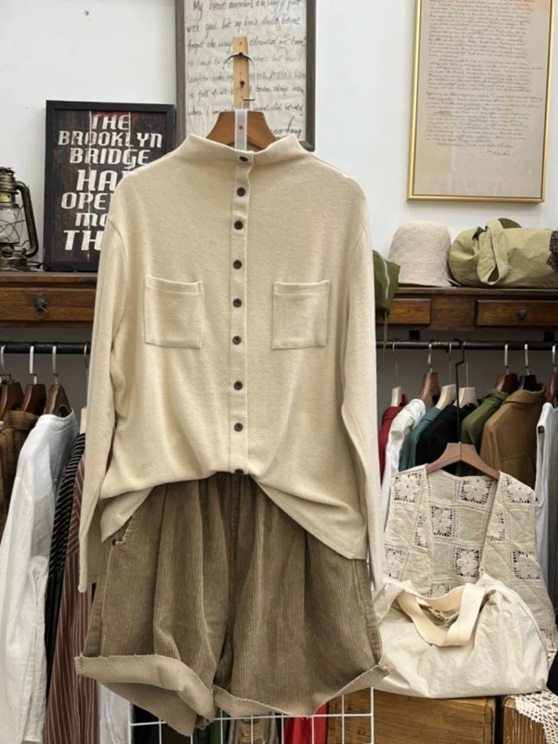 2024秋冬新款长袖小衫高领羊绒棉打底T恤女时尚洋气加绒内搭上衣