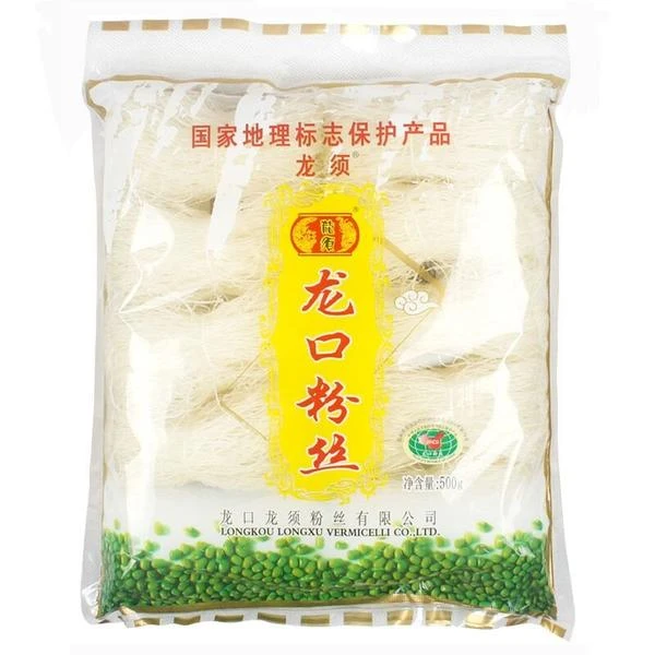 龙须 正宗龙口绿豆粉丝 500g/袋