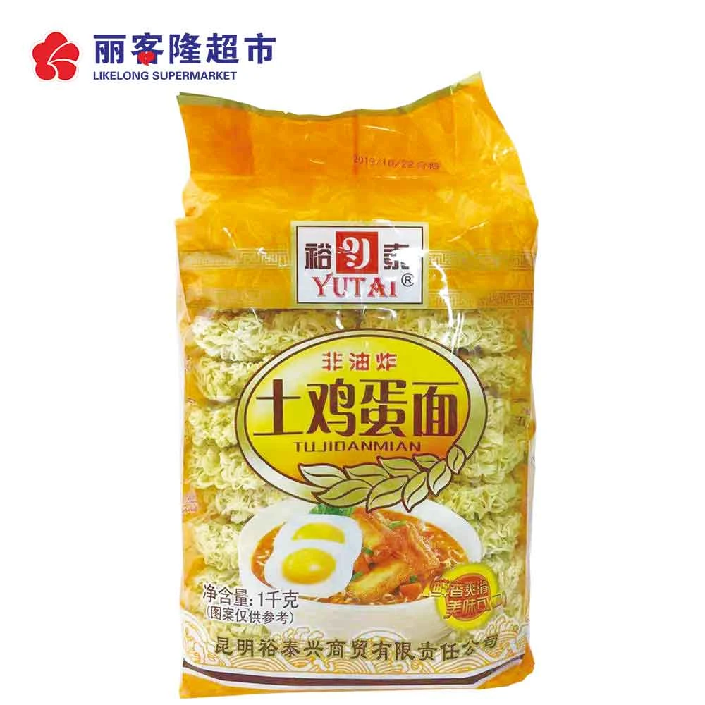 裕泰非油炸鸡蛋面1kg/袋