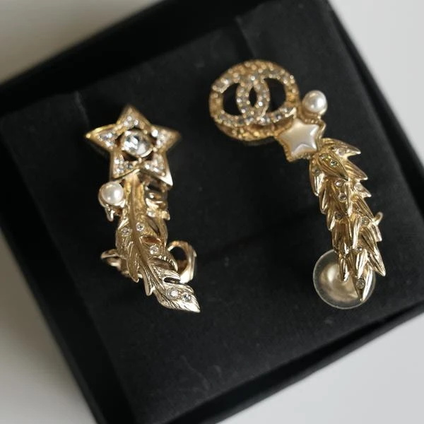 CHANEL麦穗耳夹耳廓夹