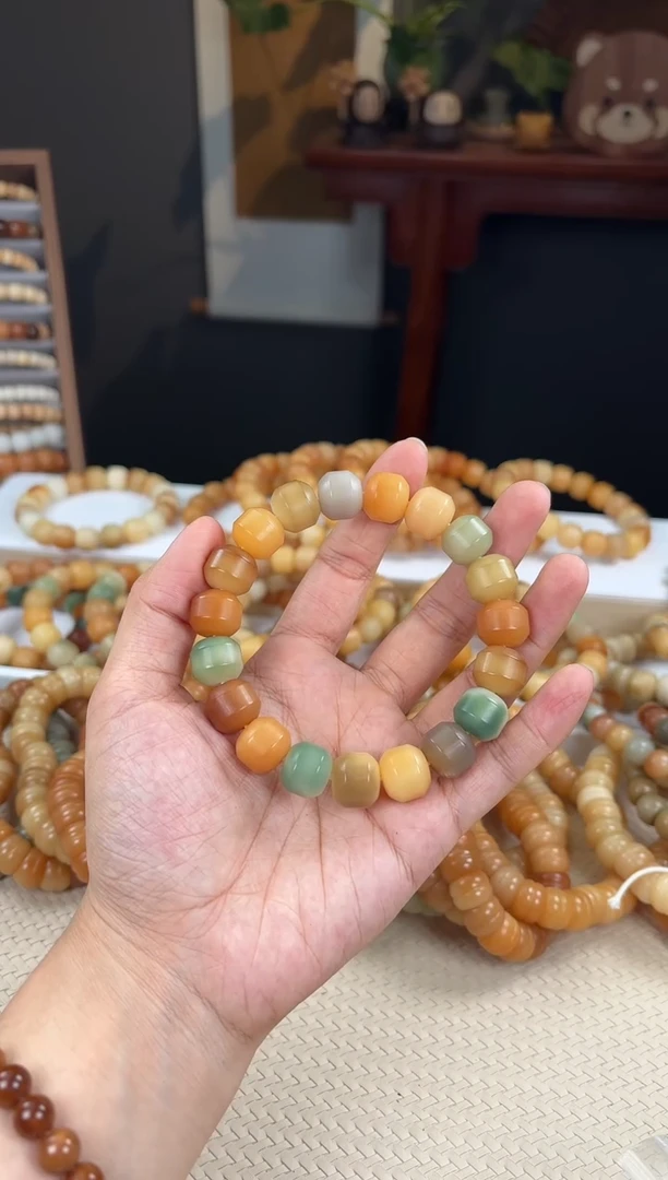 【闪购商品】菩提根/象牙果手串13干磨（818）