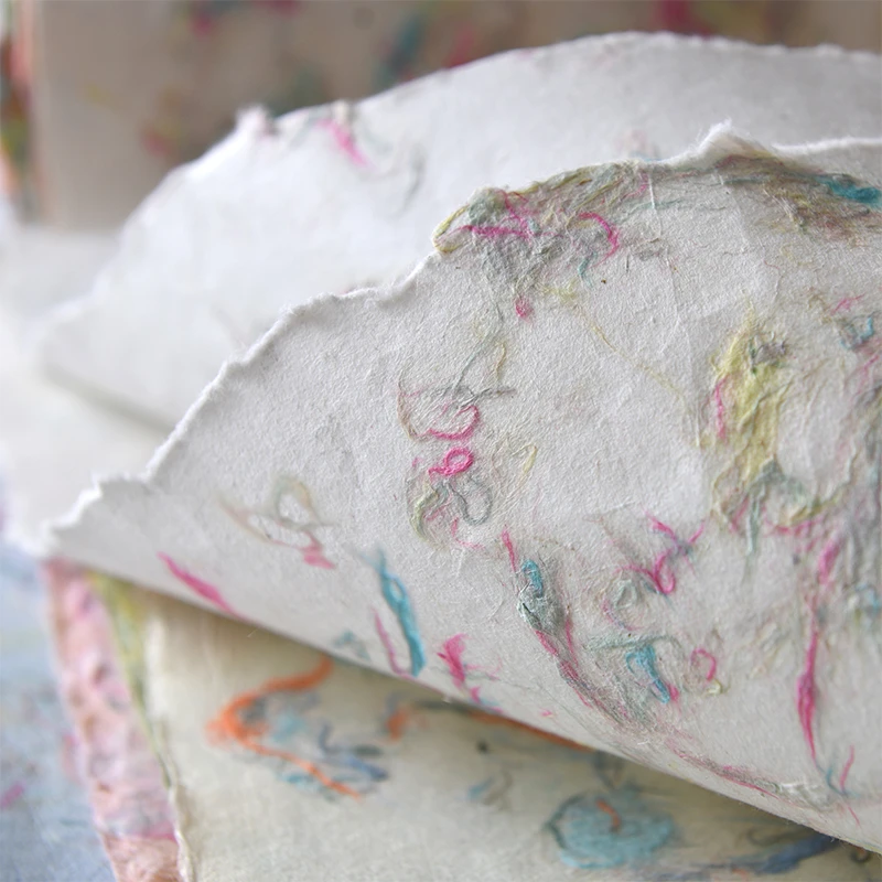 郭煌全木浆古法纸复古高级风花束包装纸花店手工diy花艺资材用品