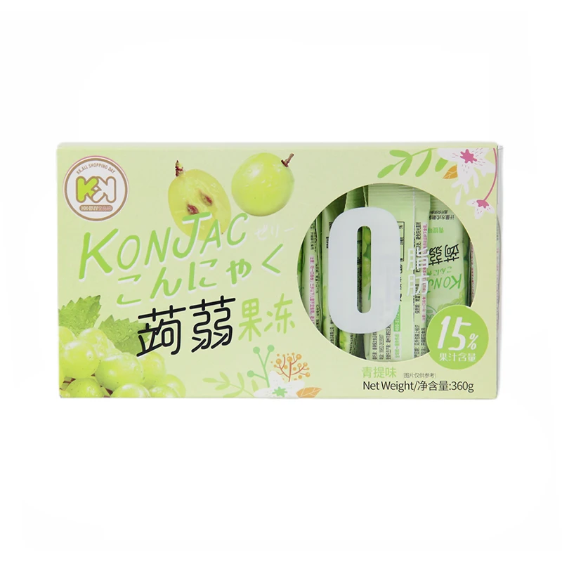 超友味 蒟蒻果冻青提味 360g/盒