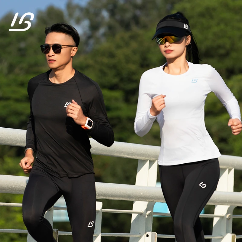 翊跑/YIPAO专业竞速马拉松比赛跑步运动服速干透气长袖T恤男女款