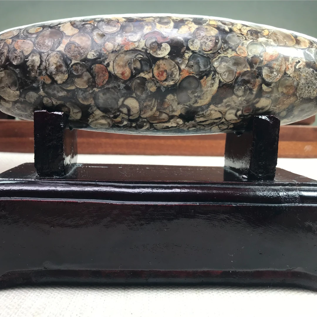 天然含螺化化大摆件