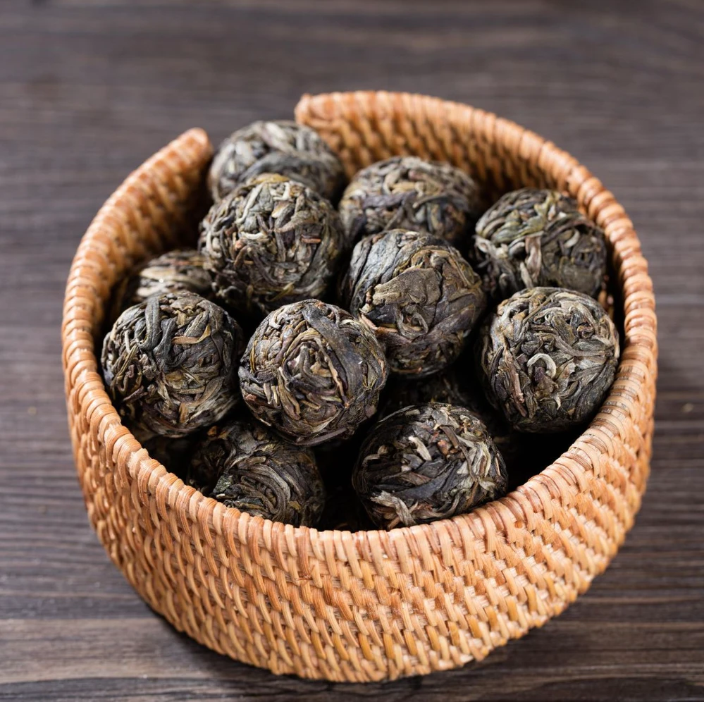 【阿轲普洱】2024年凤凰窝龙珠古树生茶8g/颗生普洱茶