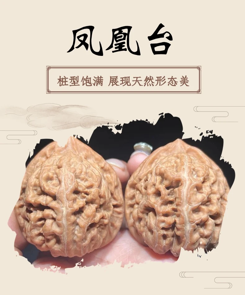 凤凰台文玩核桃新手老手均可新手推荐秋子核桃解压文玩