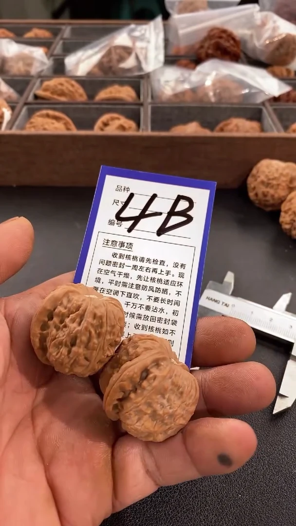 【闪购商品】文玩核桃吊坠白狮子35